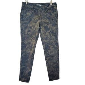LOFT Marisa Camo Skinny Pants Size 4